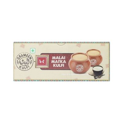 Grameen Desi Malai Matka Kulfi (Pack of 2)