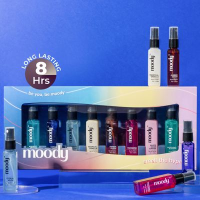 Moody Premium Perfume Gift Set Of 8 In 1 Fragrances