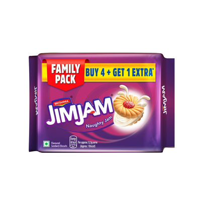 Britannia Treat Jimjam Cream Biscuits