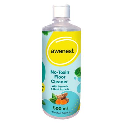 Awenest No-Toxin Plant Based Floor Cleaner | 500 ml of this concentrate is equivalent to 2 Liters of a standard floor cleaner