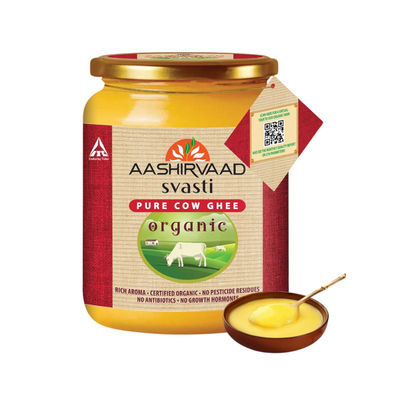 Aashirvaad Organic Pure Cow Ghee, Certified Organic