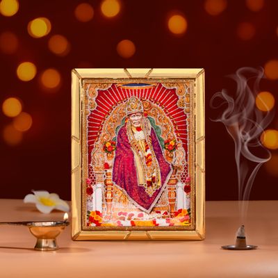 Jai Kashi Shirdi Sai Baba Diety Photo