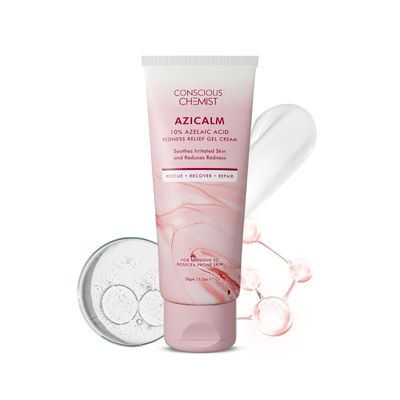 Conscious Chemist 10% Azelaic Acid Face Cream For Redness Relief & Acne Treatment