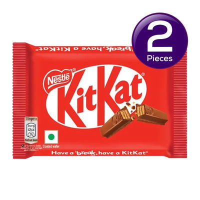 Nestle Kitkat 4 Fingers Choco Coated Wafer Bar with Spotify