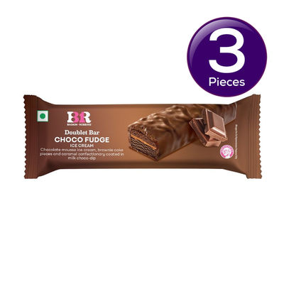 Baskin Robbins Choco Fudge Doublet Bar 65 ml Combo