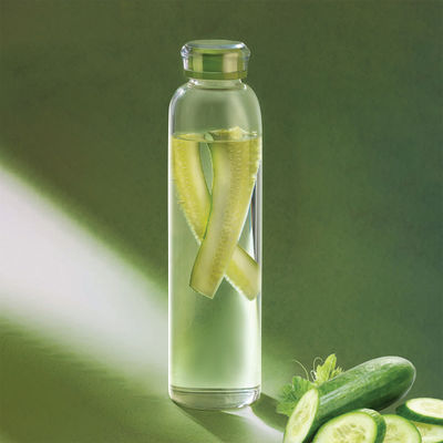 BAY6 Premium Imported Borosilicate Glass Bottle -550 ml