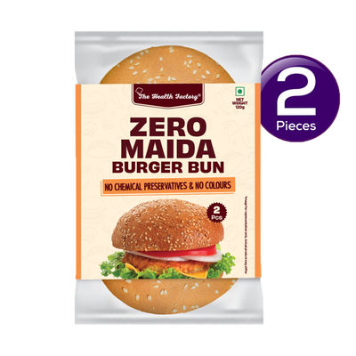 The Health Factory Zero Maida Burger BUN 120 g Combo