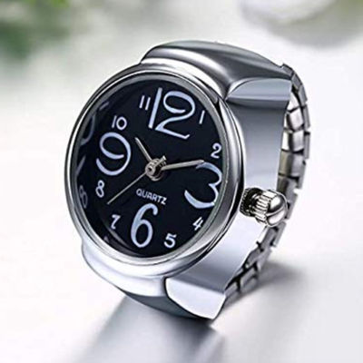 YouBella Jewellery Stylish Finger Ring Watch Jewellery Alloy Silver Plated Ring for Women and Men