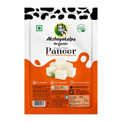 Akshayakalpa Organic Malai Paneer Pouch
