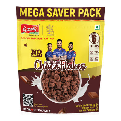 Kwality Choco Flakes - Made With Whole Wheat Zero% Maida