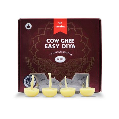 Swaha Cow Ghee Easy Diya