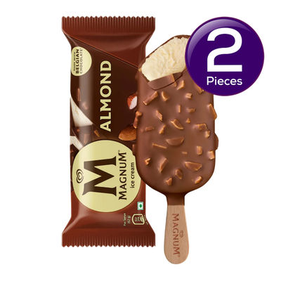 Kwality Wall's Magnum Almond Ice Cream Stick Combo