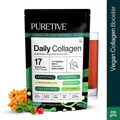 Puretive Daily Collagen Regular Malt Drink Mix