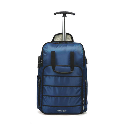 Assembly Amok Laptop Trolley Backpack - Blue - Water Resistant