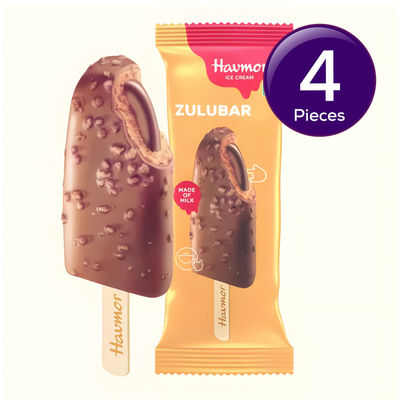 Havmor Zulubar Ice Cream Candy Stick 80 ml X 4 Combo
