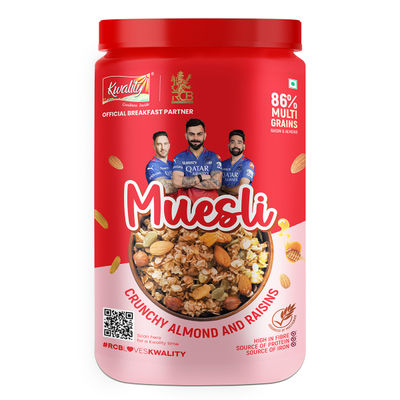 Kwality Muesli Crunchy Almond Raisins And Honey