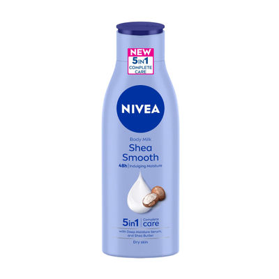 NIVEA Shea Smooth Body Lotion |48 H Moisturization|With Deep Moisture Serum|For Dry Skin