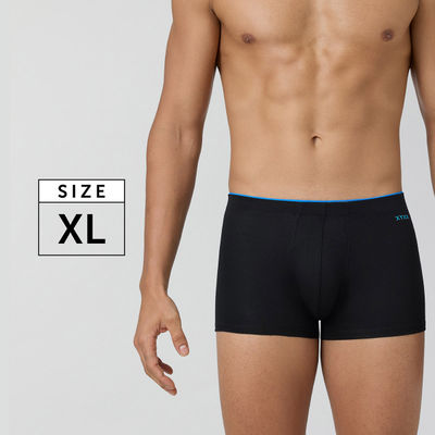 XYXX Uno IntelliSoft Micro Modal  Solid Trunk  | Men's Innerwear | Pack of 1  | Black- XL