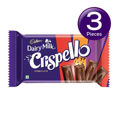 Cadbury Dairy Milk Crispello Chocolate Bar 35 g Combo