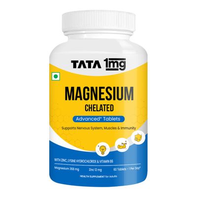 Tata 1Mg Chelated Magnesium Plus Tablet 60 Tablets