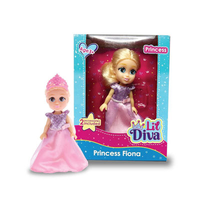 Lil Diva Princess-Fiona, 6" Doll