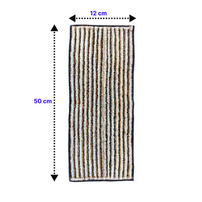 BAY6 Sona Microfibre Doormat - Brown - 50 x 125 cm