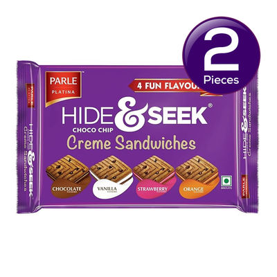Parle Hide & Seek Creme Sandwiches 400 g Combo