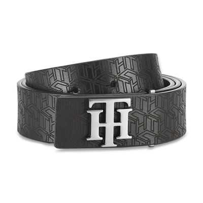 Tommy Hilfiger Men Fisher Casual Belt - Black (M - 90 cm)