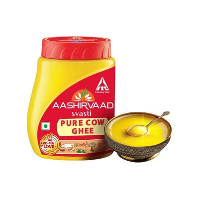 Aashirvaad Pure Cow Ghee, PET Jar, Rich Aroma