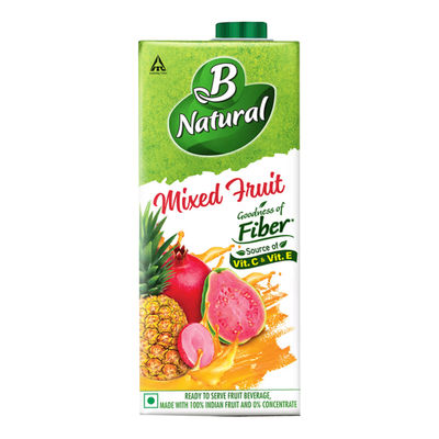 B Natual Mixed Juice Tetrapack