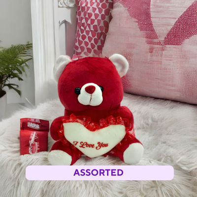 Tomuncle Sweetheart Teddy (Colour May Vary)