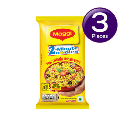 Maggi 2-Minute Noodles Masala 140 g Combo