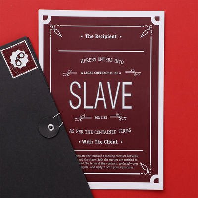 Oye Happy Slave Contract