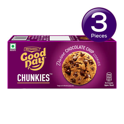 Britannia Good Day Chunky Cookies 75 g Combo