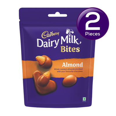 Cadbury Dairy Milk Bites - Chocolate Almond 54 g Combo
