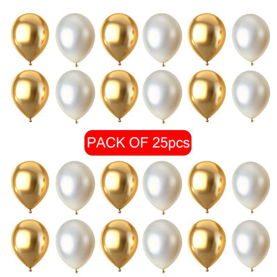 Propcon Balloons - Golden & Silver