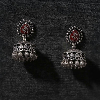 Voylla Moksha Metal Embellisheds Earrings