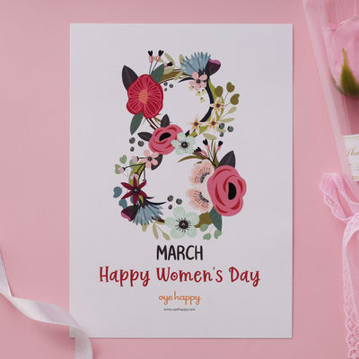 Oye Happy Happy Women's Day | Single Card