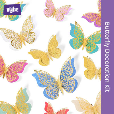 Let's Vybe Butterfly Decoration Kit