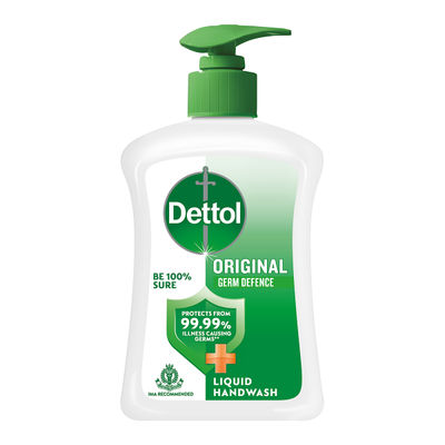 Dettol Original Liquid Hand Wash Pump | 99.99% Germ Protection