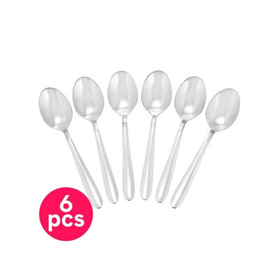 Vinayak Stainless Steel Dessert Stainless Steel Spoon Set (6 Units)
