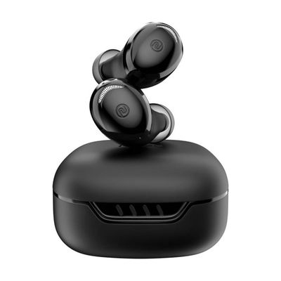 Noise Buds Trance with 45 Hrs Playtime, Low Latency (up to 40ms), HyperSync, and IPX5 Bluetooth Headset (Jet Black, True Wireless)