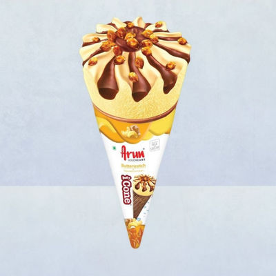 Arun Butterscotch Icone Ice Cream Cone