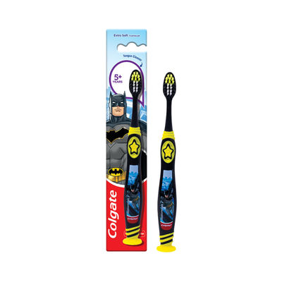 Colgate Cartoon Baby Toothbrush For Kids | Multicolour | 5+ years