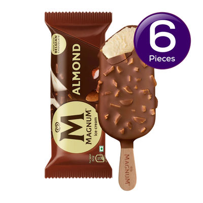Kwality Wall's Magnum Almond Ice Cream Stick Combo