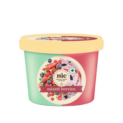 NIC Mixed Berries Ice Cream Cup