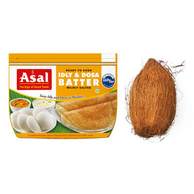 Asal Batter (1kg) & Coconut Kalash (1pc) Combo