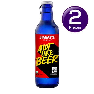 Jimmy's Malt Beer - Non Alcoholic 250 ml X 2 Combo