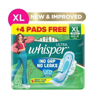 Whisper Ultra Hygiene+Comfort XL Sanitary Pads