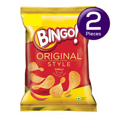 Bingo! Chilli Sprinkled Potato Chips 43 g Combo